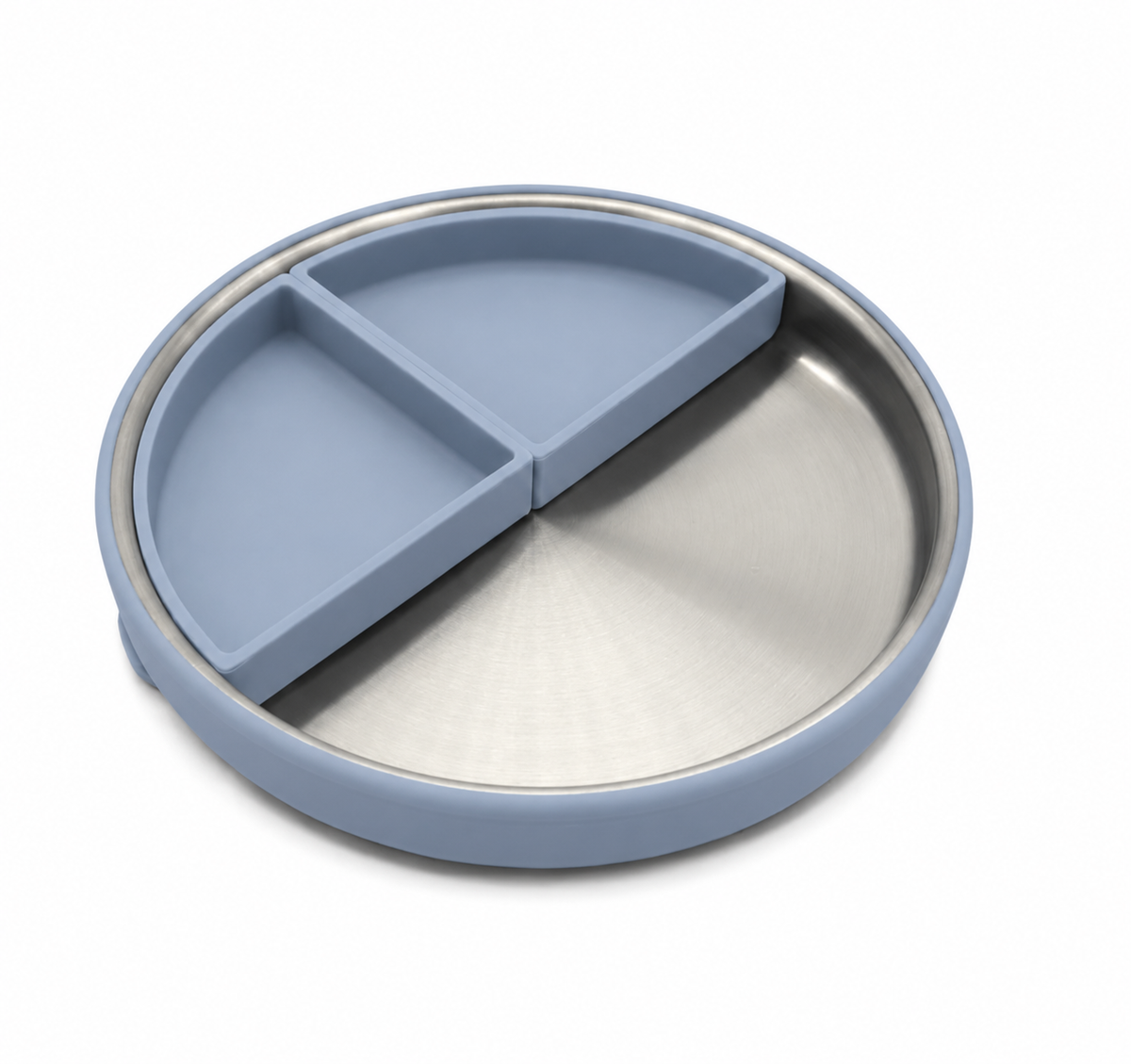 Luxe Double-Walled Plate with Flex Dividers