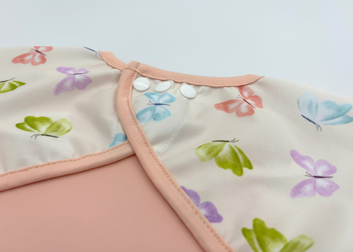 Butterfly Garden Bib