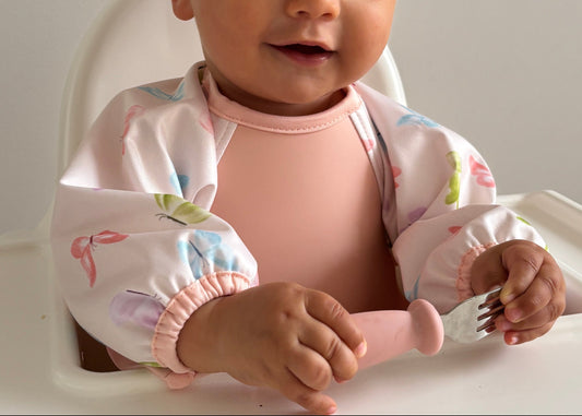 Butterfly Garden Bib