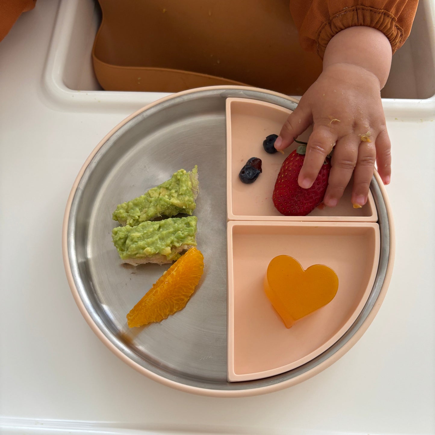 Luxe Double-Walled Plate with Flex Dividers