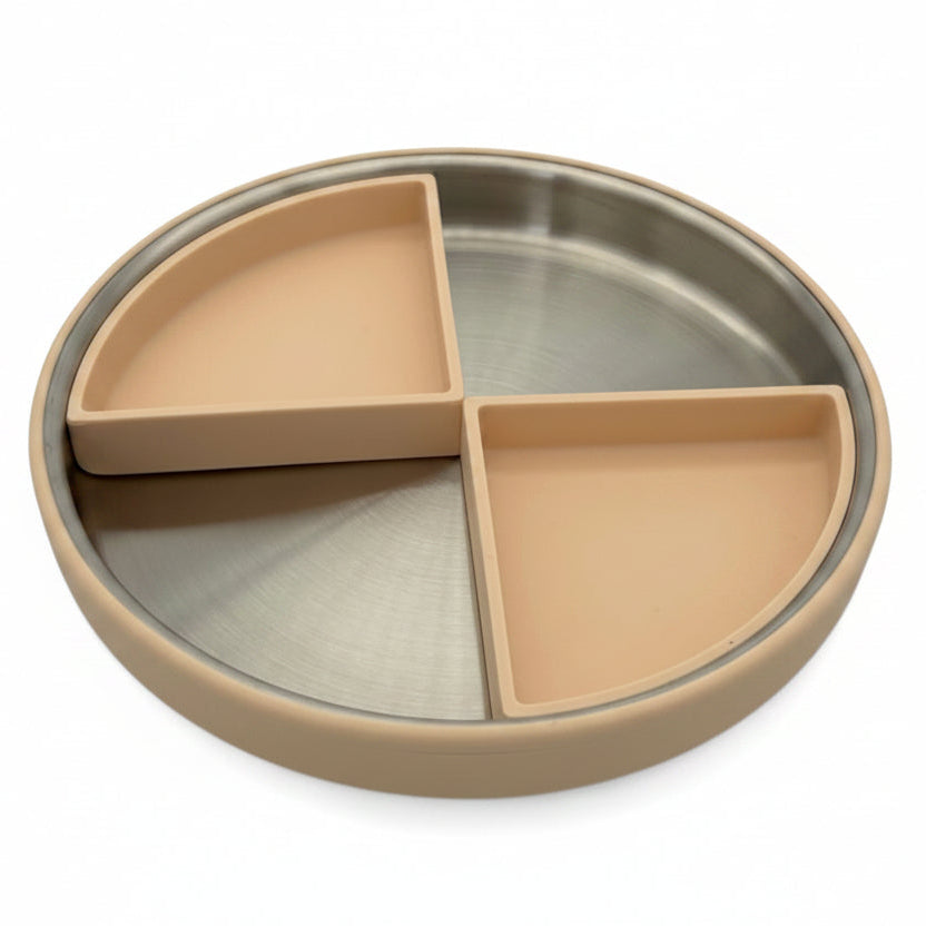 Luxe Double-Walled Plate with Flex Dividers